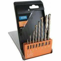 Güde Steinbohrer Betonbohrer Bohrersatz Bohrer Set 8-tlg. Ø 3/4/5/6/7/8/9/10 Mm