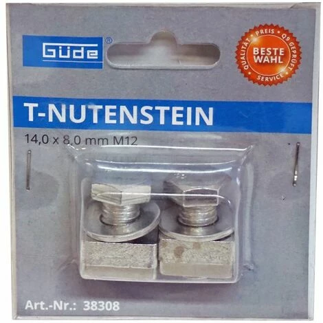 Güde T-Nutensteine Groß Nutensteine 2 Stück M12