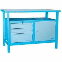 Güde Werkbank Werktisch Arbeitstisch 3 Schubladen - 1 Türe P 1200 SLT