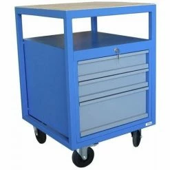 Güde Rollwerkbank Werkbank Werktisch Arbeitstisch P 600 S 3 Schublanden Fahrbar