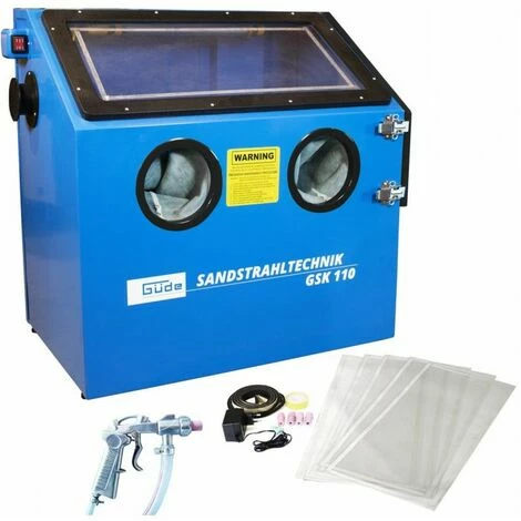 Güde Sandstrahlkabine Sand-Strahl-Kabine GSK 110 LTR Sandstrahlgerät