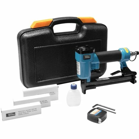 Güde KN 14 Druckluft Klammergerät IG 1/4" ( 40088 ) + 1800x Klammern + Öl + Schutzbrille + Koffer Güde KN 14 Druckluft Klammergerät IG 1/4" ( 40088 ) + 1800x Klammern + Öl + Schutzbrille + Koffer -GüDE Geschäft 40027256 2