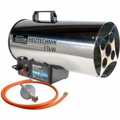 Güde Gasheizgebläse GGH 17 INOX Heizkanone Bauheizer Schnellheizer - 85006