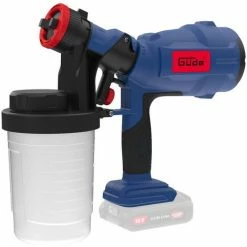 Güde Akku Farbsprühpistole FP18 18V Farbsprühsystem Farbsprühgerät Sprühpistole