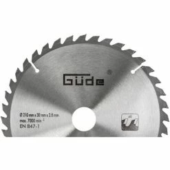 Güde Holzsägeblatt - 40T - 210x210x2,8 Mm 4 Güde Holzsägeblatt - 40T - 210x210x2,8 Mm -GüDE Geschäft 53058743 3