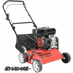 Güde Benzin-Vertikutierer Moosentferner GV 4001 B 400 Mm 3,8 KW Reversierstart