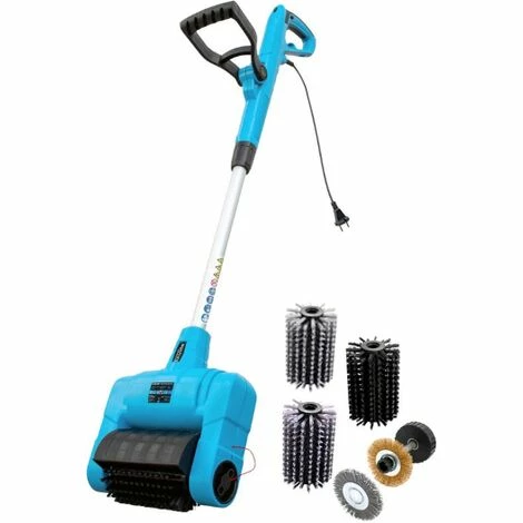 Güde GUB 500 Universal-Fugenbürste Mit 4 Bürsten Und 1 Zusatzbürste Hart