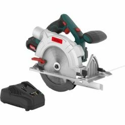 Güde Accu-Kreissäge KS 20-201-24 - Inkl. Akku Und Schnellladegerät - 20V - 4200 U/min - MIT Hartmetall-Sägeblatt