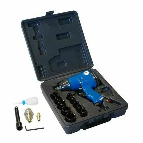 Güde Druckluft Schlagschrauber Set 1/2" 16-tlg. 3 Güde Druckluft Schlagschrauber Set 1/2" 16-tlg.