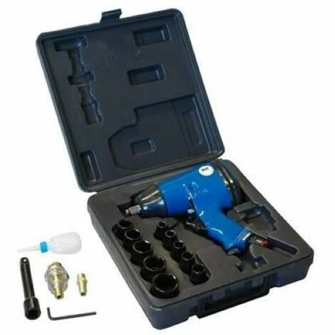 Güde Druckluft Schlagschrauber Set 1/2" 16-tlg. 4 Güde Druckluft Schlagschrauber Set 1/2" 16-tlg. – Bild 2